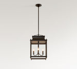 Load image into Gallery viewer, Yolvira Modern Outdoor Pendant Light – Porch Hanging Lantern Design