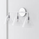 Load image into Gallery viewer, Conica Sculptural Cone Glass Wall Sconce – Modern Minimalist Lighting for Bathroom or Hallway