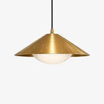 Cargar imagen en el visor de la Galería, sku brass finish mini pendant light
