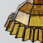 Bild in Gallery-Viewer laden, Vintage Stained Glass Pendant Light 11