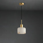 Bild in Gallery-Viewer laden, Velia Eichel Alabaster Minimalistische Pendelleuchte