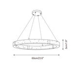 Load image into Gallery viewer, Dainolite Circle Chandelier