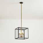 Load image into Gallery viewer, Ferrix Glass Outdoor Pendant Light - Industrial Front Porch Lighting