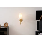 Bild in Gallery-Viewer laden, Organische Glas-Scoop-Wandlampe – Minimalistische Moderne Dekorative Ambient-Wandleuchte für Wohnzimmer
