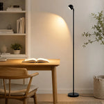 Cargar imagen en el visor de la Galería, Minimalist Black Smart Remote Floor Lamp
