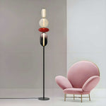 Cargar imagen en el visor de la Galería, Lámpara de pie de cristal confitado M34