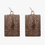 Load image into Gallery viewer, Leopard Solid Sapele Wood Board - Functional Dining Accessory for Kitchen
