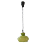 Bild in Gallery-Viewer laden, Lunea Nordische Verstellbare Retro Creme Glas Pendelleuchte