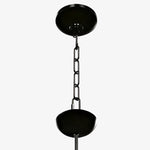 Charger l'image dans la visionneuse de galerie, Lustre vertical à plusieurs têtes en étages Rowan - Métal moderne et tissu pour salons et halls d'entrée