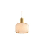 Bild in Gallery-Viewer laden, Velia Eichel Alabaster Minimalistische Pendelleuchte