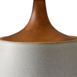 Load image into Gallery viewer, Avero Ambient Table Lamp with Artistic Ribbed Fabric Surface for Sofa Side Table and Desk