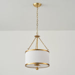 Load image into Gallery viewer, Broche Drum Pendant Lamp