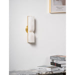 Cargar imagen en el visor de la Galería, Lámpara de Pared Rectangular Moderna de Alabastro – Aplique Minimalista para Dormitorio, Pasillo y Sala