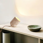 Load image into Gallery viewer, Amidori Travertine Table Lamp