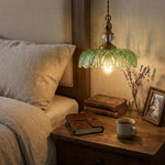 Load image into Gallery viewer, Verdoma Bloom Glass Hanging Light - Vintage Pendant for Kitchen Island U01