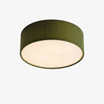 Load image into Gallery viewer, Dumora Drum Flush Mount Ceiling Light - Linen Shade Modern Elegance