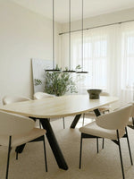 Bild in Gallery-Viewer laden, Minimalist Mehrkopf-Pendelleuchte – Rundes Design für die Küche