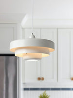 Cargar imagen en el visor de la Galería, Lámpara colgante creativa y colorida de tres capas con forma de pastel