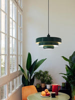 Cargar imagen en el visor de la Galería, Lámpara colgante creativa y colorida de tres capas con forma de pastel