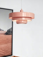 Cargar imagen en el visor de la Galería, Lámpara colgante creativa y colorida de tres capas con forma de pastel