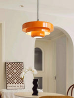 Cargar imagen en el visor de la Galería, Lámpara colgante creativa y colorida de tres capas con forma de pastel