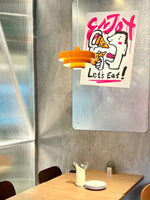 Cargar imagen en el visor de la Galería, Lámpara colgante creativa y colorida de tres capas con forma de pastel