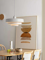 Cargar imagen en el visor de la Galería, Lámpara colgante creativa y colorida de tres capas con forma de pastel