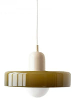 Load image into Gallery viewer, Morandi Modern Style Disc Glass Pendant Lamp