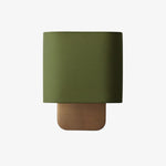 Load image into Gallery viewer, Nolvara Aleena Soft Fabric Luxe Metal Fabric Wall Sconce for Bedroom Reading Light