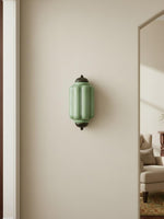 Load image into Gallery viewer, Vintage Milk Glass Flush Eloise Wall Sconce for Bedside Hallway