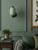 Load image into Gallery viewer, Vintage Milk Glass Sconce Bedside Hallway Eloise Wall Sconce