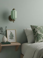 Charger l'image dans la visionneuse de galerie, Applique murale vintage en verre laiteux pour chevet, couloir, Eloise