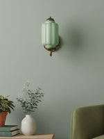 Load image into Gallery viewer, Vintage Milk Glass Sconce Bedside Hallway Eloise Wall Sconce