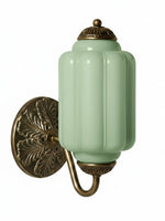 Load image into Gallery viewer, Vintage Milk Glass Sconce Bedside Hallway Eloise Wall Sconce