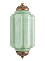 Load image into Gallery viewer, Vintage Milk Glass Flush Eloise Wall Sconce for Bedside Hallway