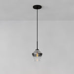 Load image into Gallery viewer, Merin Geometric Glass Chandelier – Modern Architectural Lighting for Dining Room or Foyer