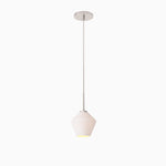Load image into Gallery viewer, Merin Geometric Glass Chandelier – Modern Architectural Lighting for Dining Room or Foyer