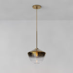 Load image into Gallery viewer, Merin Geometric Glass Chandelier – Modern Architectural Lighting for Dining Room or Foyer