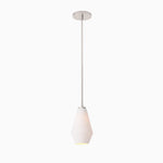 Load image into Gallery viewer, Merin Geometric Glass Chandelier – Modern Architectural Lighting for Dining Room or Foyer