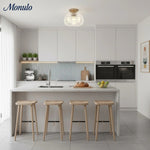 Load image into Gallery viewer, Vintage Glass Globe Ceiling Light - Textured Semi Flush for Any Room