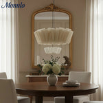 Load image into Gallery viewer, Oslan Pleated Fabric Pendant – Nordic Minimal Style Lighting for Dining Room