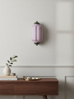 Load image into Gallery viewer, Vintage Milk Glass Flush Eloise Wall Sconce for Bedside Hallway