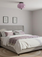 Load image into Gallery viewer, Retro Milk Semi Flush Mount Eloise Ceiling Light