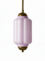 Bild in Gallery-Viewer laden, Vintage Glas Eloise Pendelleuchte