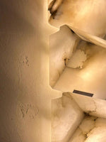 Cargar imagen en el visor de la Galería, Lámpara de pared de escalera de alabastro moderna