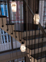 Load image into Gallery viewer, Elegant Natural Marble Pendant Light for Bedroom