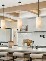 Load image into Gallery viewer, Modern Glass Pendant Light – Retro Glass Hanging Fixture