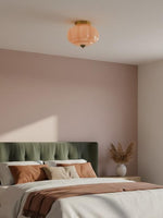 Load image into Gallery viewer, Retro Milk Semi Flush Mount Eloise Ceiling Light