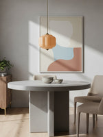 Load image into Gallery viewer, American Vintage Cream Glass Shade Shaped Eloise Chandelier