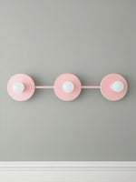 Load image into Gallery viewer, Minimal 3-Light Vanity Wall Sconce – Multiple Color Options Available